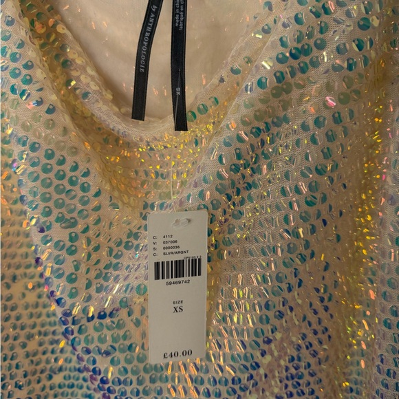 Anthropologie Iridescent Sequin Camisole size XS - Picture 3 of 5
